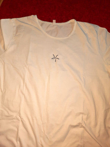 Damen shirt weiß kurzarm - t-shirt,