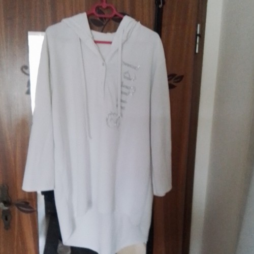 Damen tunika shirt - tunika, weiß