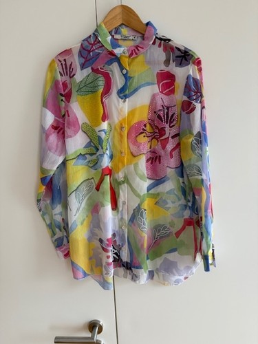 Missy hemdbluse shirt mosaik - hemdbluse,
