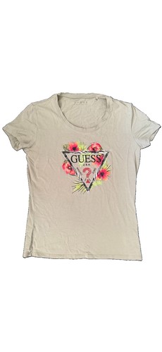 Guess damen shirt beige - guess, t-shirt