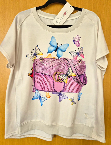 Weißes damen shirt von rose - von,