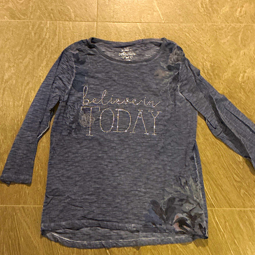 Damen shirt grau rundhals - damen, gr