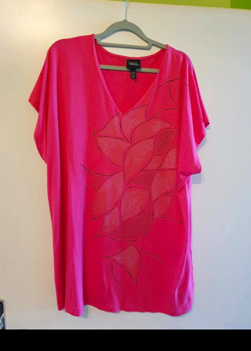 Ulla popken damen shirt - damen, rosa