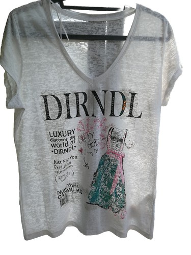 Shirt dirndl 42 - ❤️, t-shirt