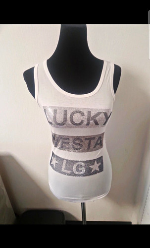 Damen trägershirt s m - trägershirt, gr.