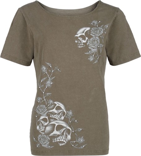 Rock rebel emp damen - rebel, t-