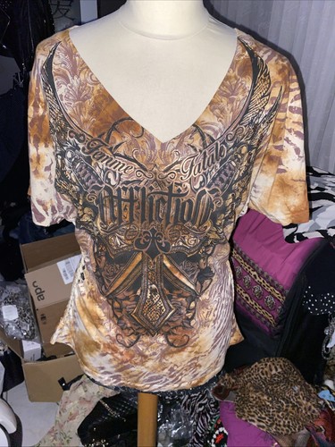Affliction size shirt - size, xl