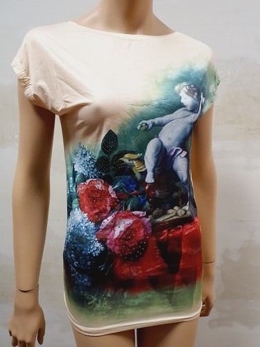 Shirt gelb modern - gelb,