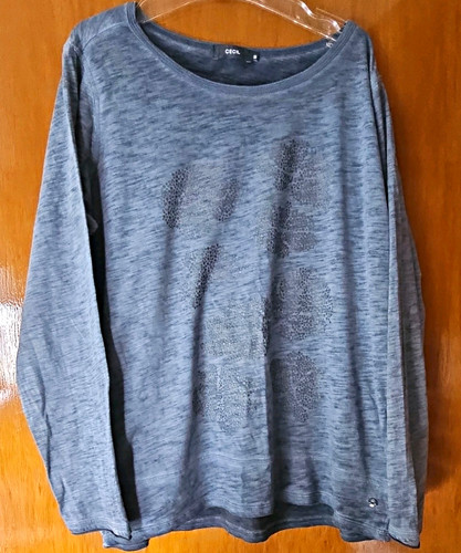 Cecil damen shirt - cecil, grau