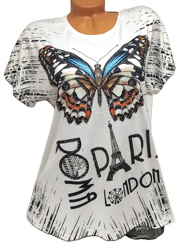 Damen shirt tunika bluse weiß - tunika,
