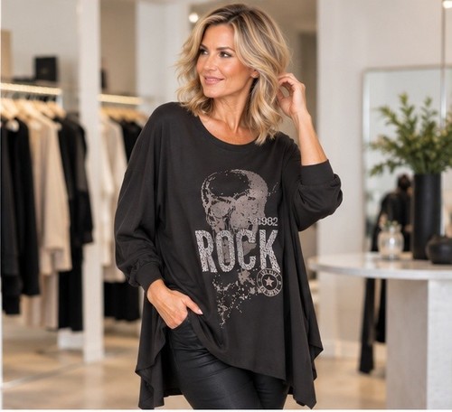 Damen skull shirt mit - 💀🔥,
