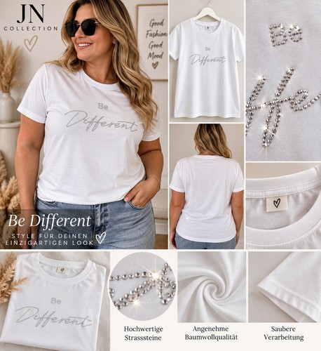 Damen shirt weiß be - weiß,