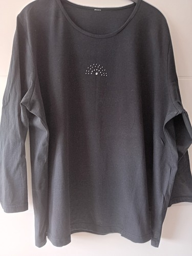Shirt schwarz mit - schwarz,